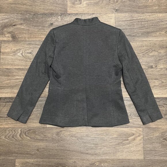 J. Crew Going-Out Blazer in Stretch Twill Career Professional Gray Size 4 - Picture 10 of 11